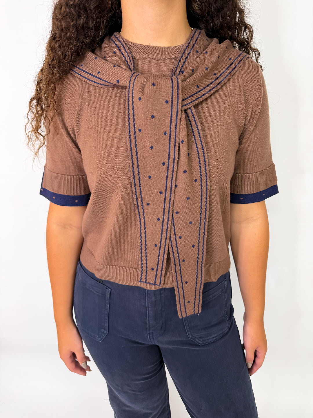 Coco Denim Top