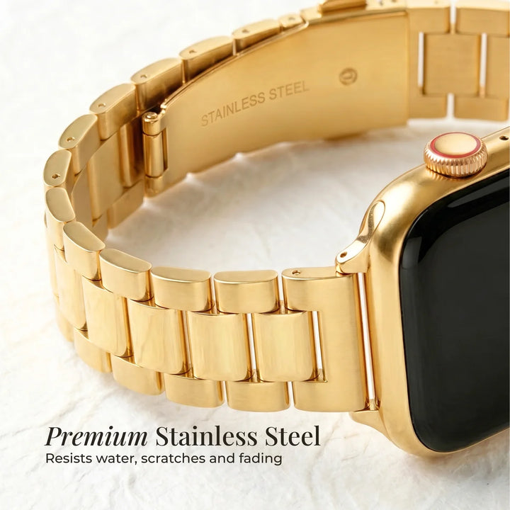 Classic Gold Luxury Apple Watch Band