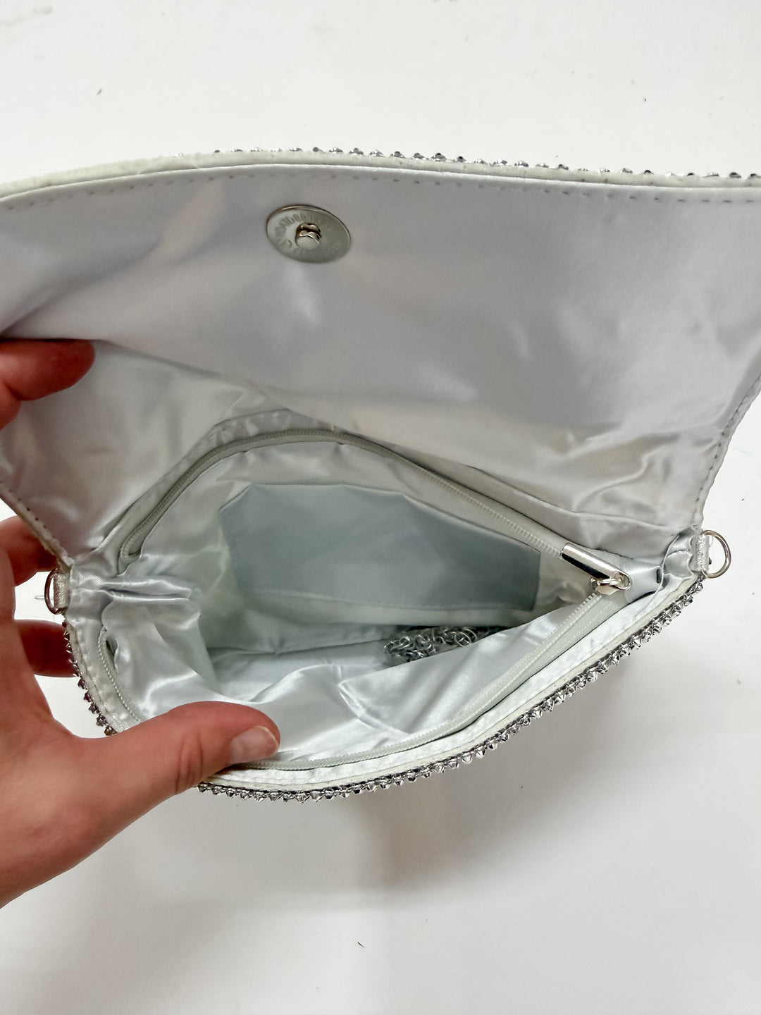 Diamond Dust Rhinestone Clutch