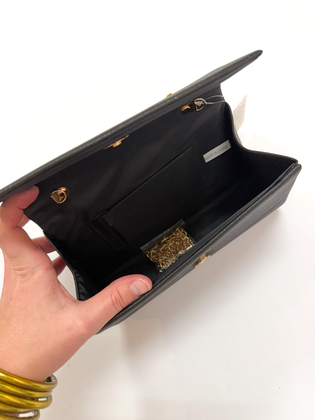 Midnight Luxe Crystal Evening Bag