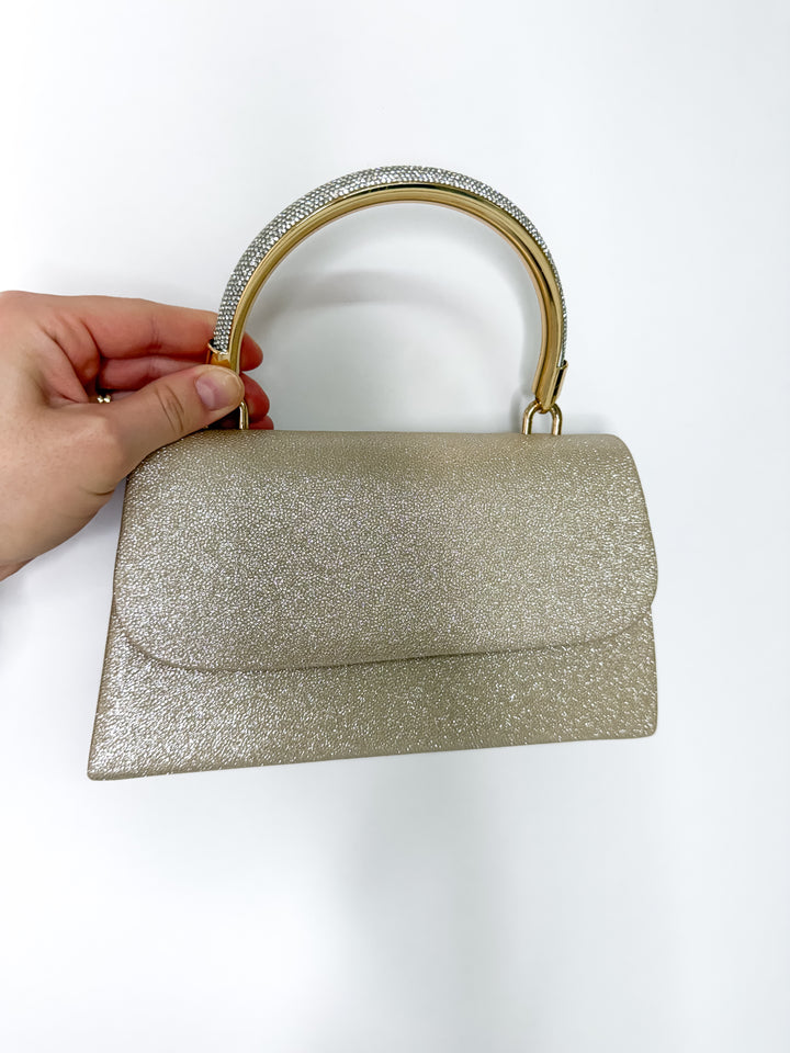 Champagne Affair Crystal Clutch