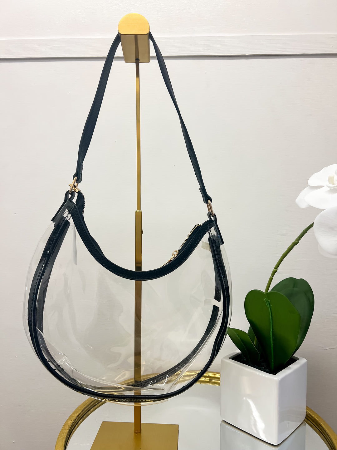Crescent Clear Bag