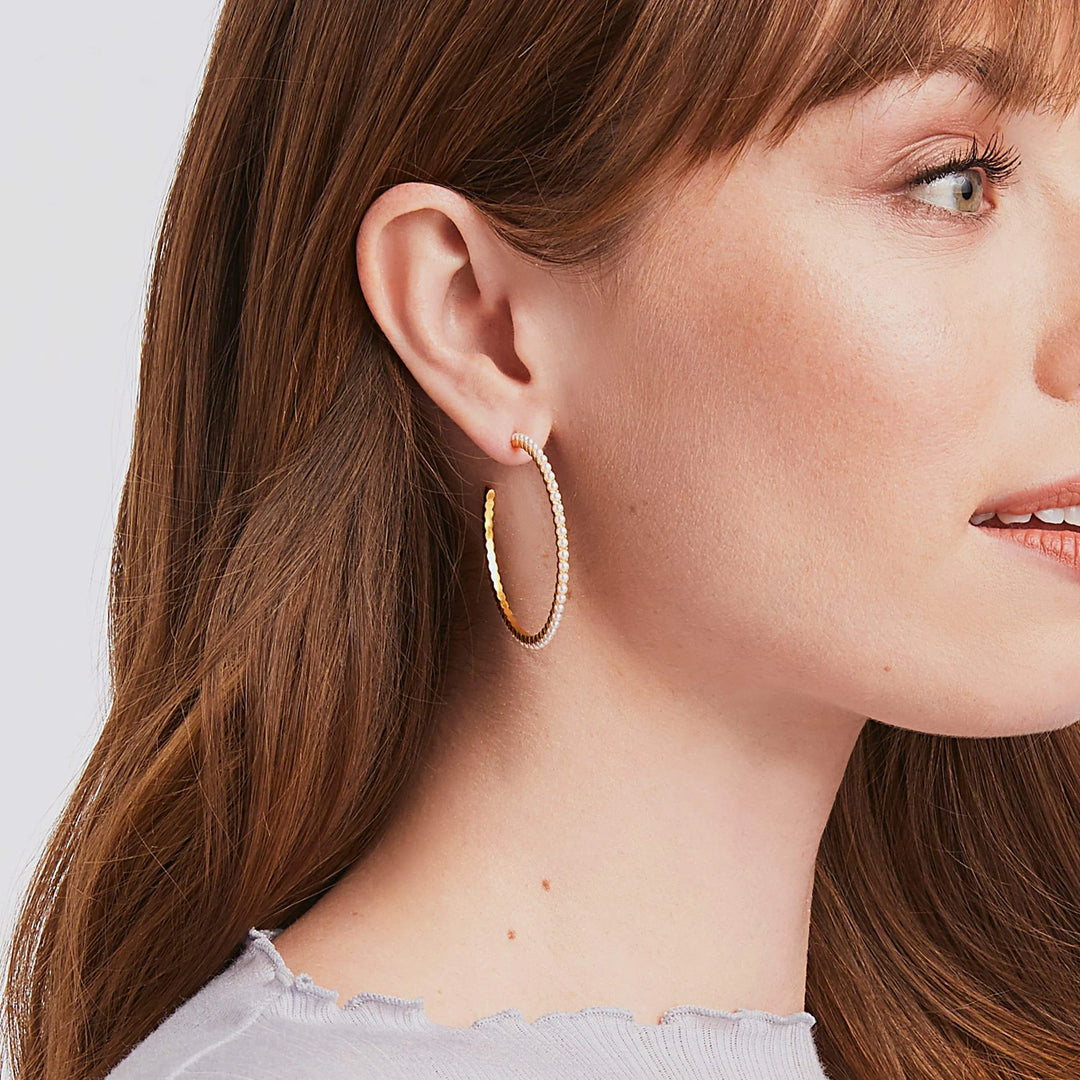 Julie Vos Juliet Hoop Earrings