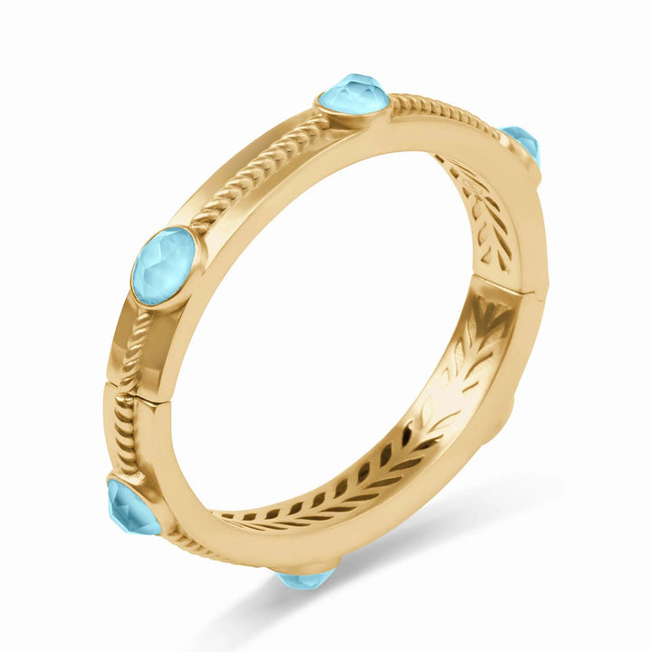 Julie Vos Nassau Stone Hinge Bangle