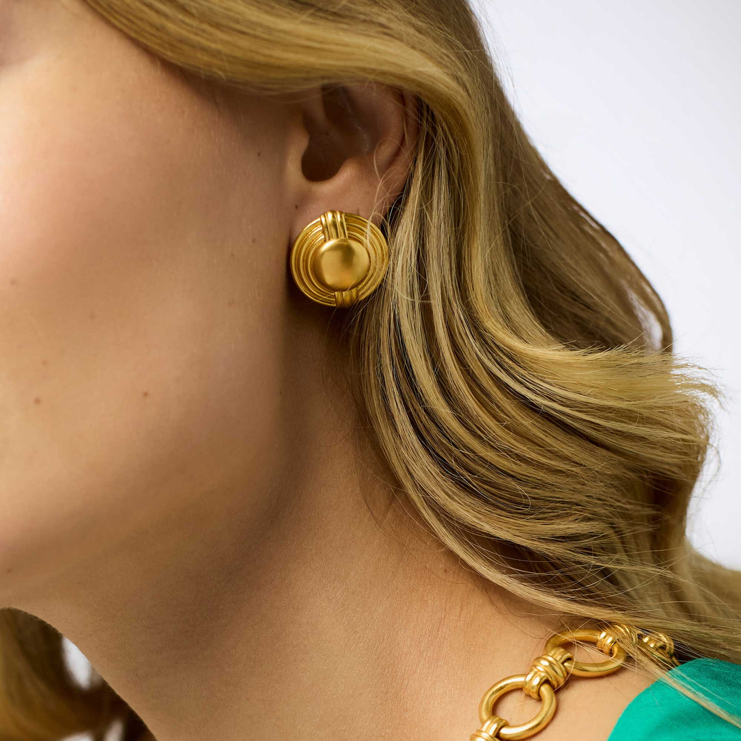 Julie Vos Portofino Statement Stud Earrings