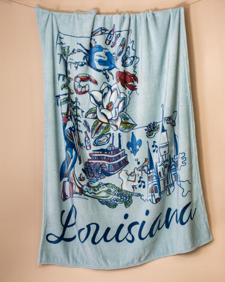 The Royal Standard Coastal Louisiana Throw