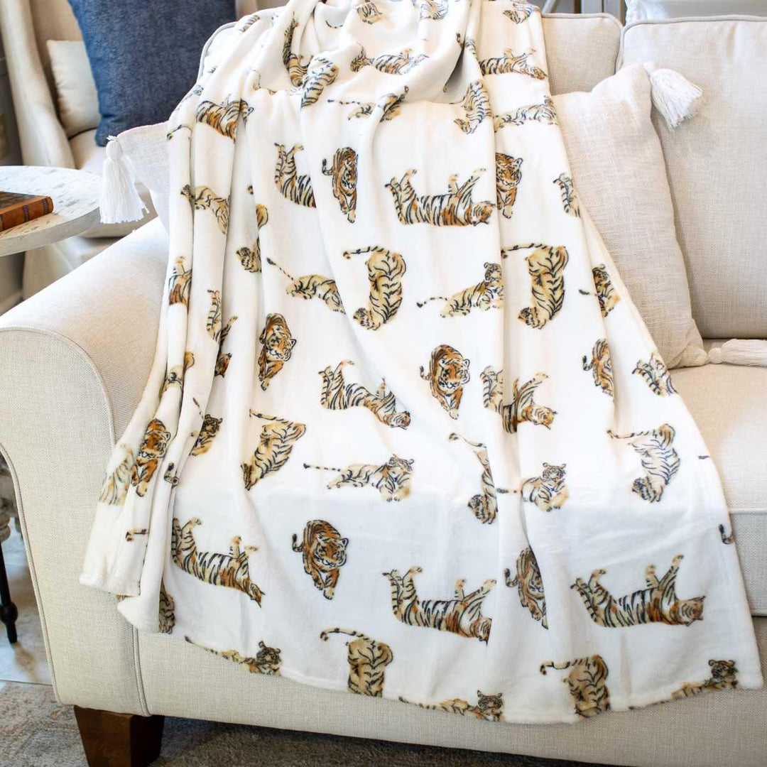 The Royal Standard Forever Tiger Throw