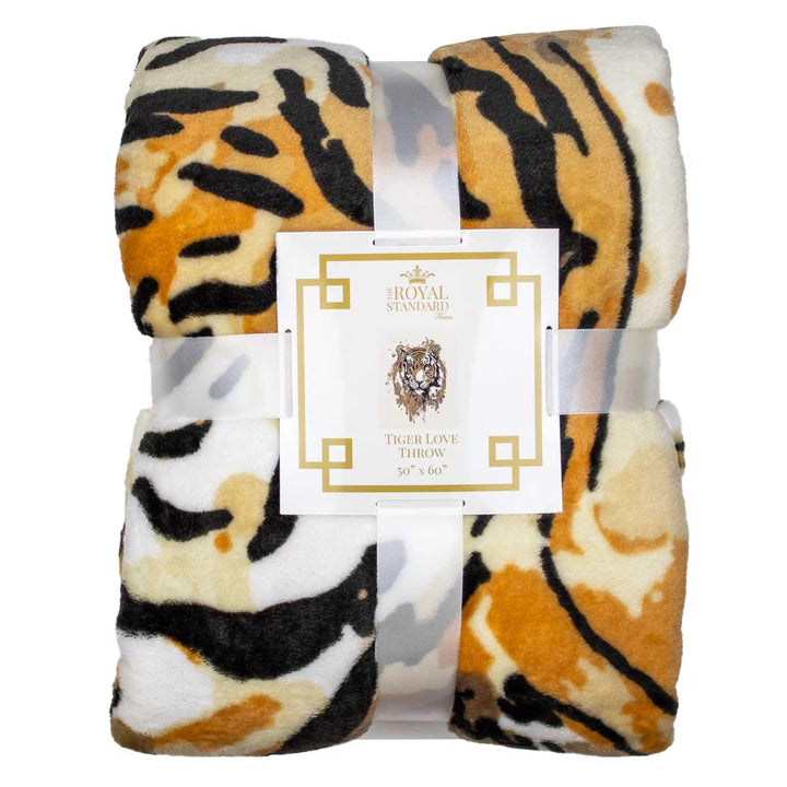 The Royal Standard Tiger Love Throw