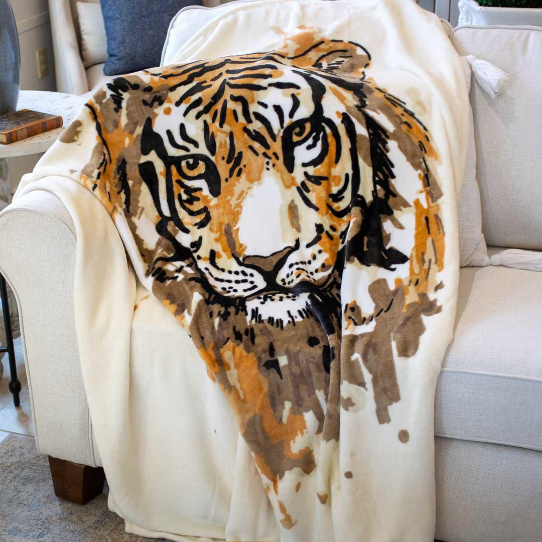 The Royal Standard Tiger Love Throw
