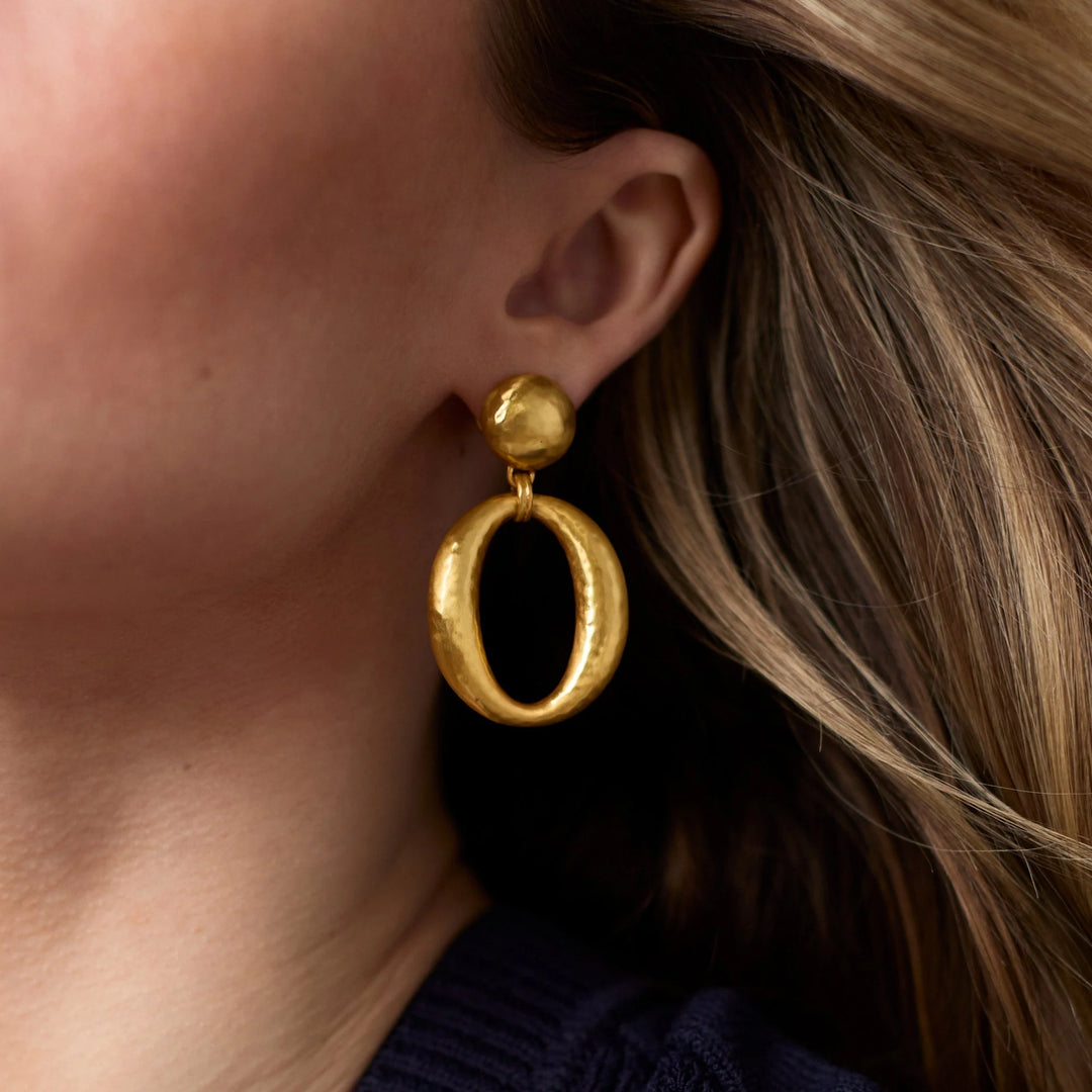 Julie Vos Solara Orbit Statement Earrings