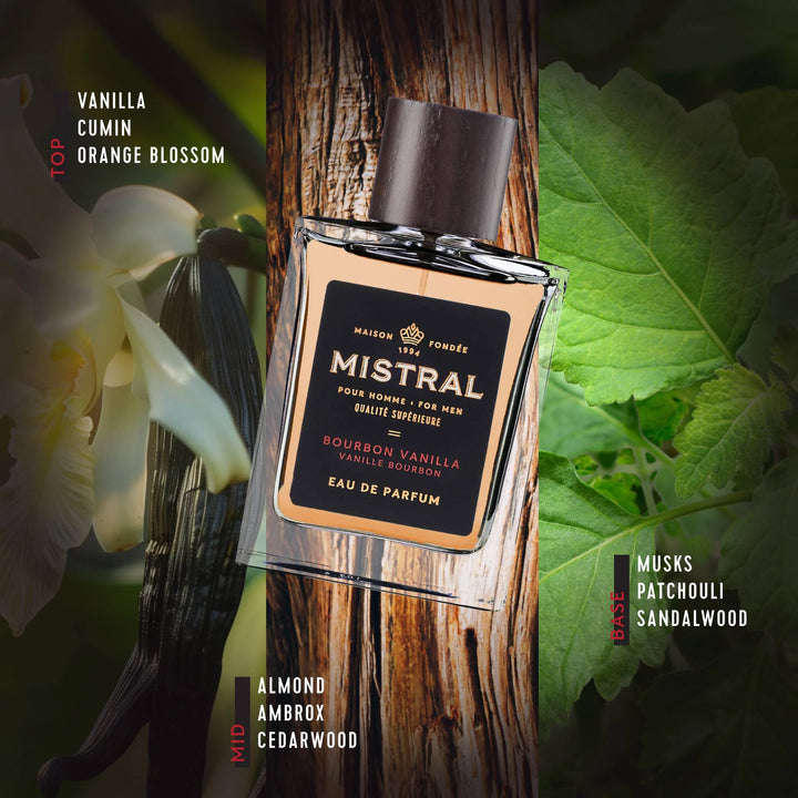 Mistral Bourbon Vanilla Eau De Parfum