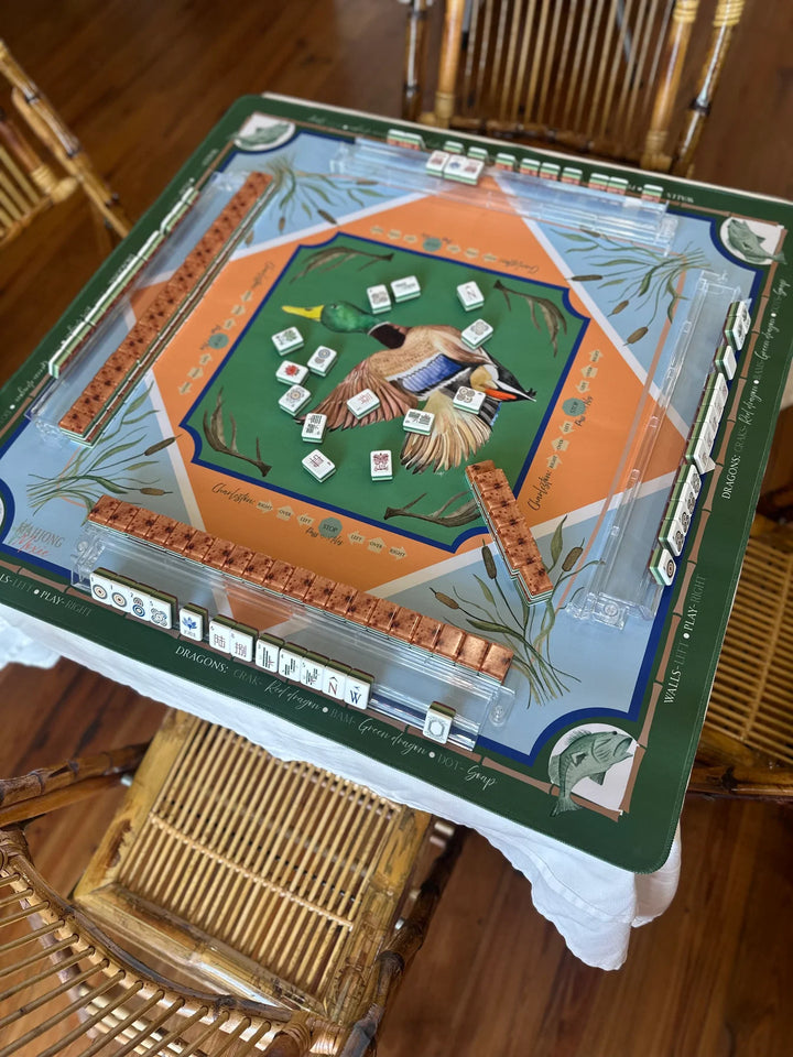 Duck Camp Mahjong Mat