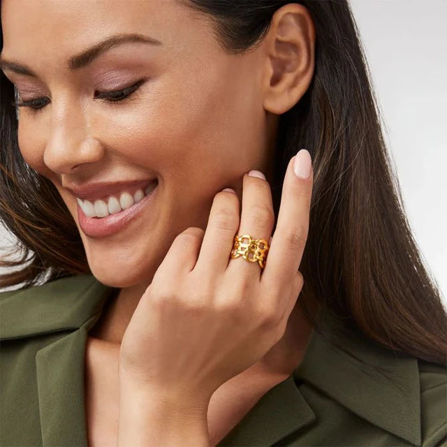 Julie Vos Palermo Chain Link Ring
