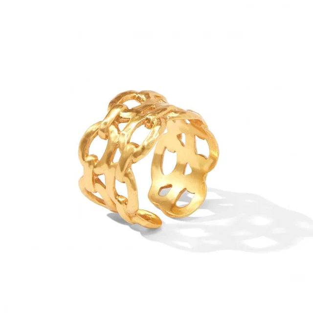 Julie Vos Palermo Chain Link Ring