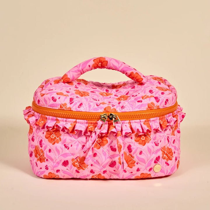 The Darling Effect Glam &amp; Go Quilted Cosmetic Bag