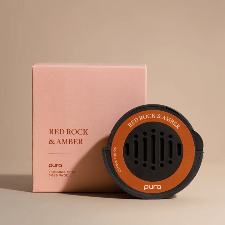 Pura Red Rock &amp; Amber Car Fragrance Refill