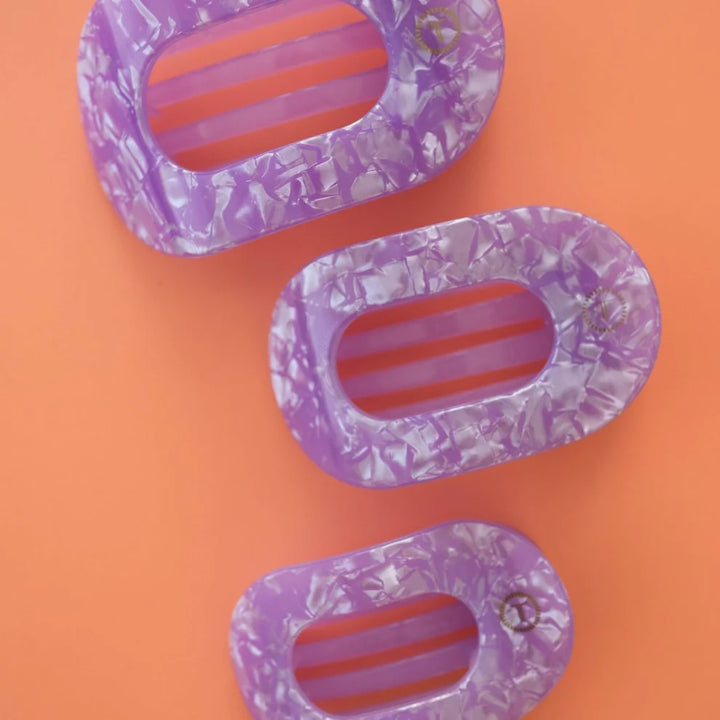 Teleties Flat Round Hair Clip
