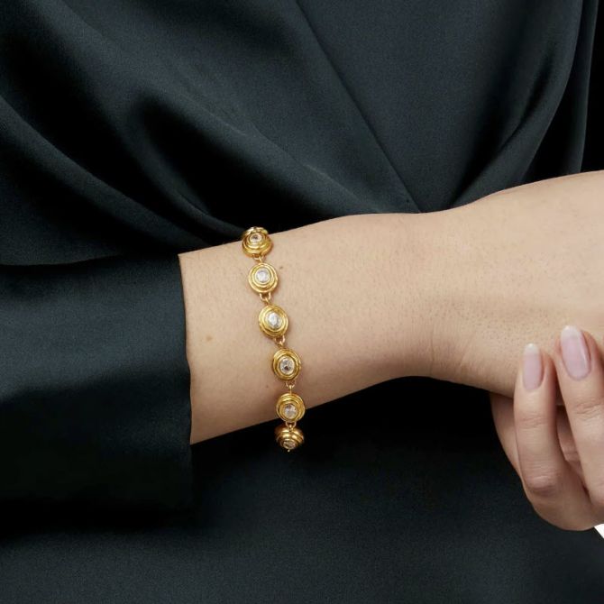 Julie Vos Tudor Tennis Bracelet